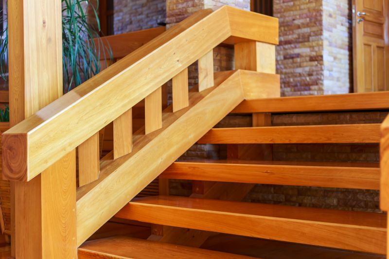 Outdoor Stair Railing Installation