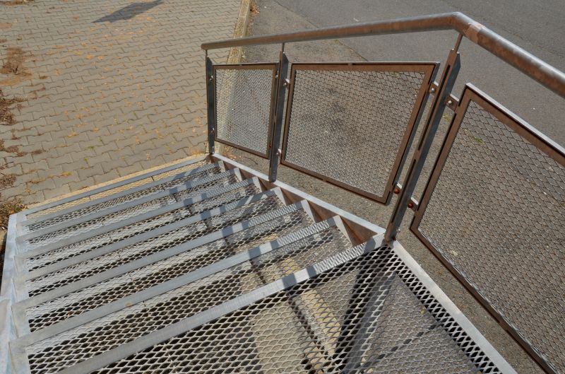 Modern Metal Railing